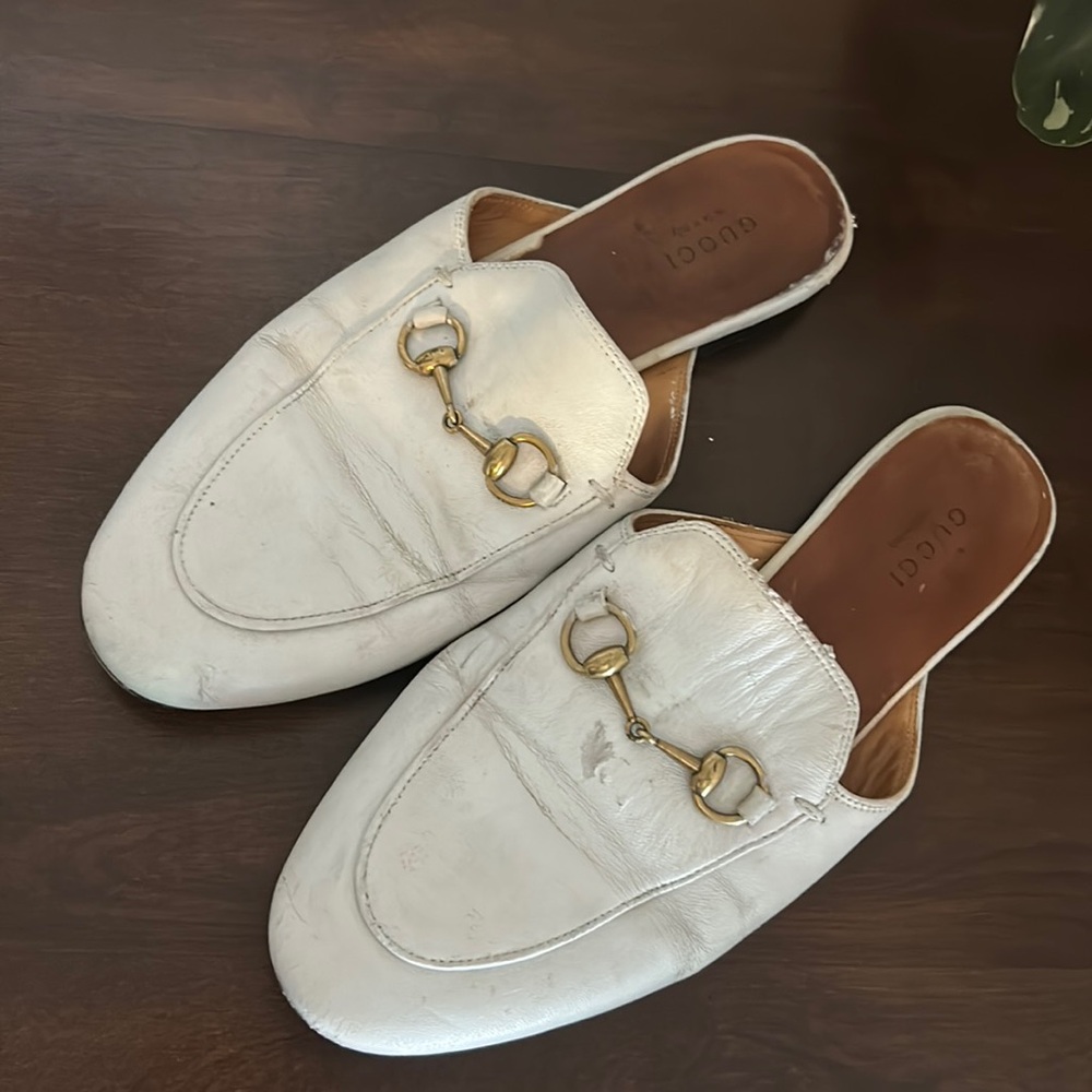 Gucci Princeton Mules 7 (37) White